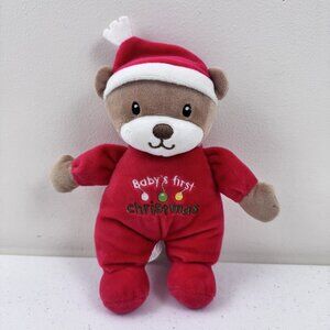 BABY STARTERS Baby’s First Christmas Bear Rattling Plush Rashti & Rashti